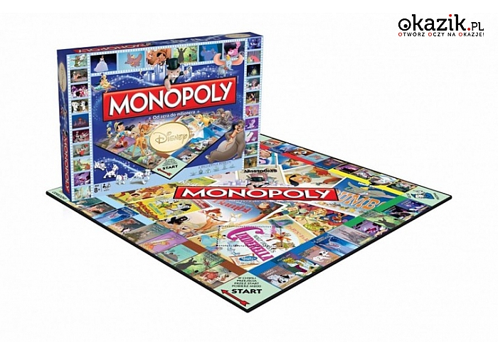 Winning Moves: Monopoly Disney POL