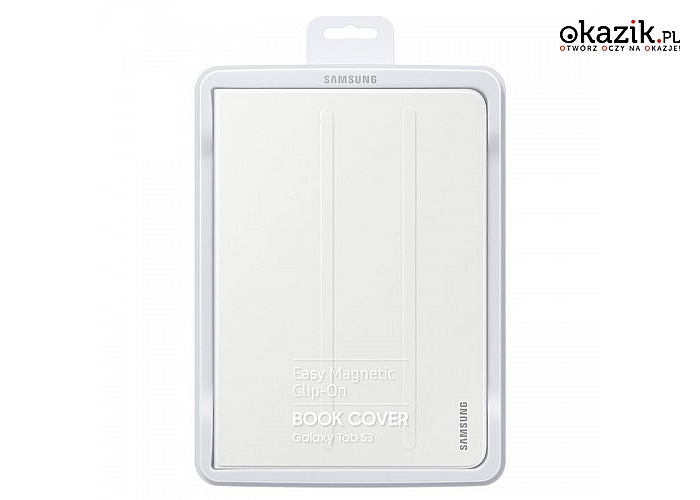 Samsung: Book cover PU Galaxy Tab S3 White