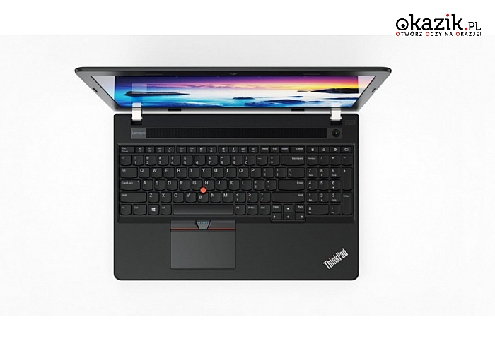 Lenovo: ThinkPad E570 20H500B9PB W10Pro i5-7200/8GB/1TB/940MX/15.6" FHD Black/1YR CI