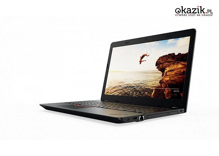 Lenovo: ThinkPad E570 20H500BAPB W10Pro i5-7200/8GB/256GB/940MX/15.6" FHDBlack/1YR CI