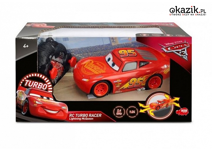 Dickie: Cars 3 RC Zygzag McQueen 17 cm