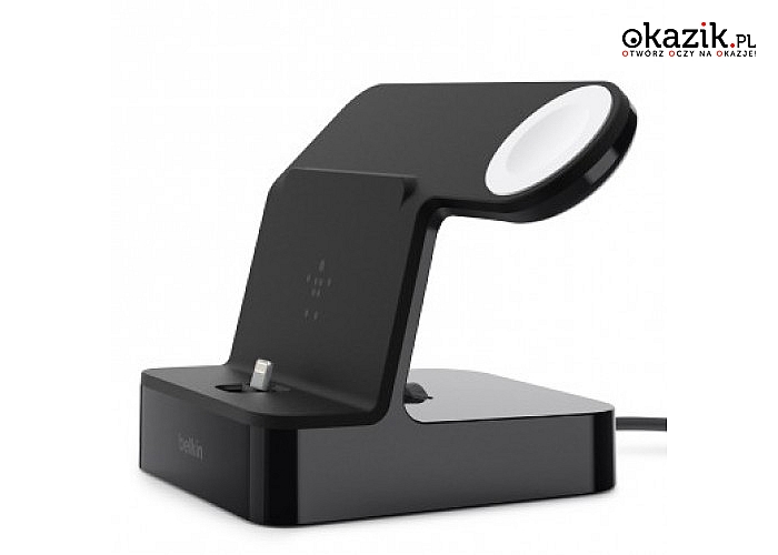 Belkin: Valet Charge Dock for iPhone&Watch Black