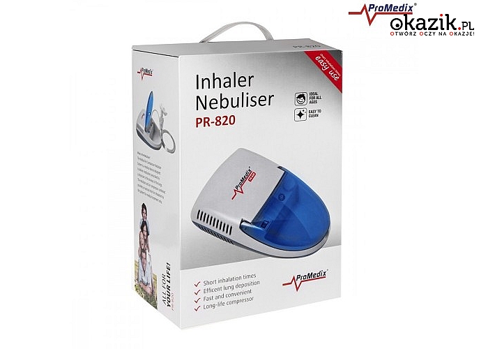 ProMedix: Inhalator PR-820 zestaw