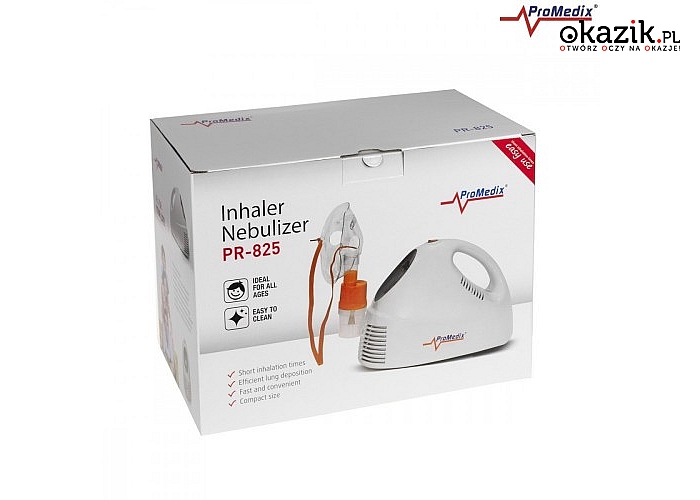 ProMedix: Inhalator PR-825 nebulizator maski