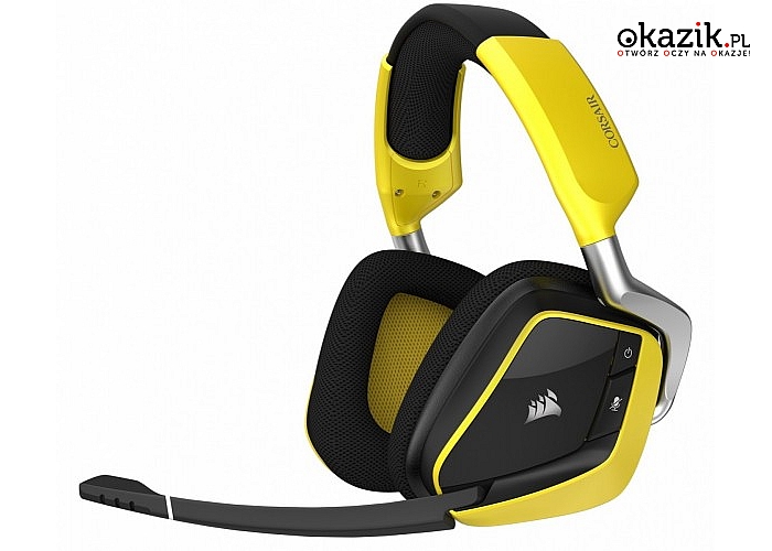 Corsair: VOID Gaming Headset Wireless Dolby 7.1 Yellow