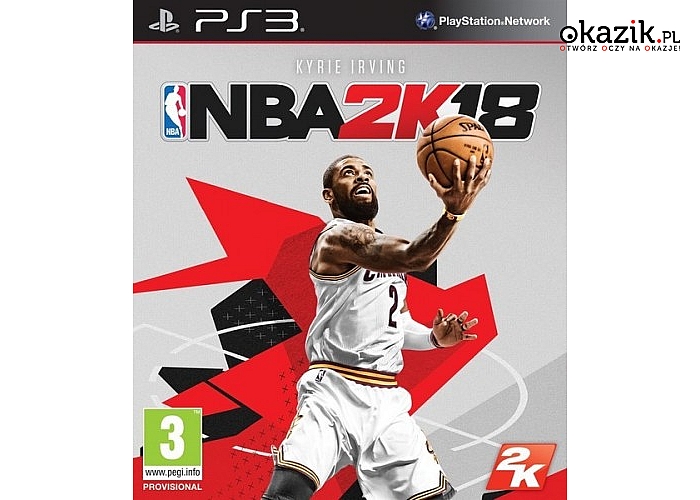 Kolejna odsłona najpopularniejszych gier sportowych gra PS3 NBA 2K18