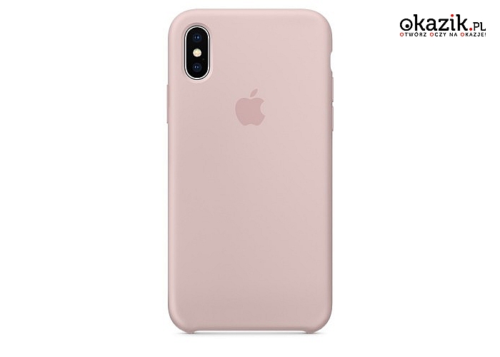 Apple: iPhone X Silicone Case - Pink Sand