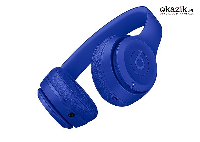 Apple: Beats Solo3 Wireless On-Ear Headphones - Neighborhood Collection - Break Blue