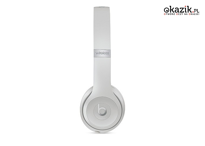 Apple: Beats Solo3 Wireless On-Ear Headphones - Matte Silver