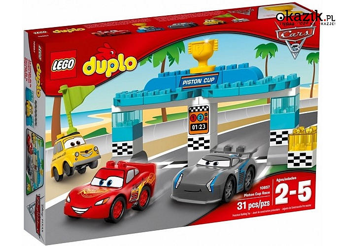 Lego: Duplo Wyścig o Złoty Tłok Cars 3