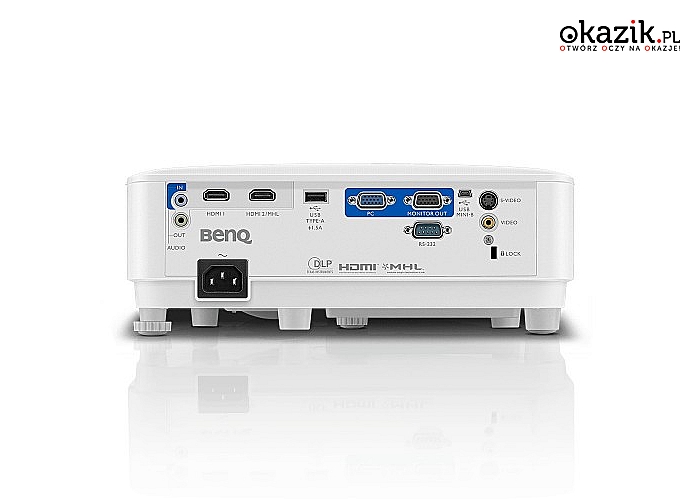 Benq: MX611 XGA DLP 4000ASI/20000:1/HDMI