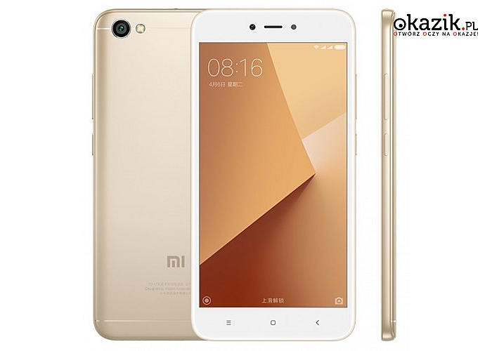 XIAOMI: Redmi Note 5A Gold 2/16GB