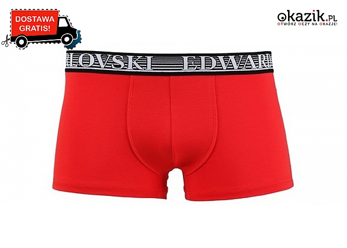 Oryginalne bokserki Edward Orlovski, wykonane z najwyższej jakości materiałów