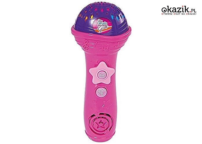 Simba: My Music World Różowy mikrofon