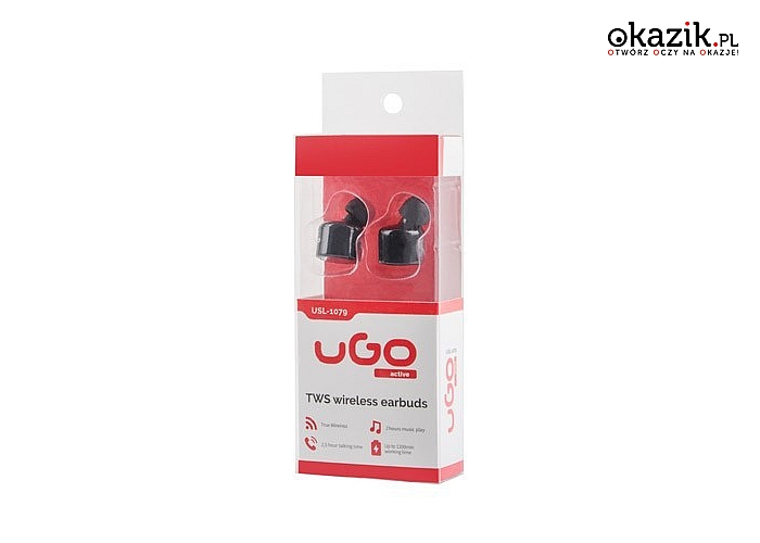 UGo: Słuchawki TWS USL-1079 Bluetooth