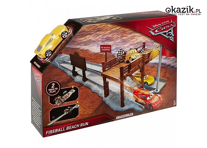 Mattel: CARS 3 Zestaw Fireball Beach