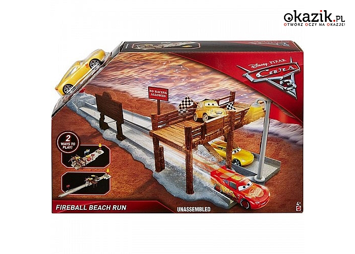 Mattel: CARS 3 Zestaw Fireball Beach