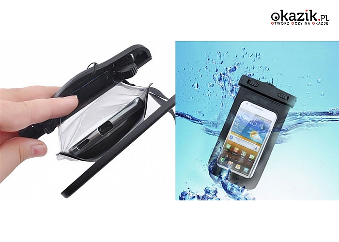 Etui ochronne na smartfona lub dokumenty: całkowicie wodoszczelne!