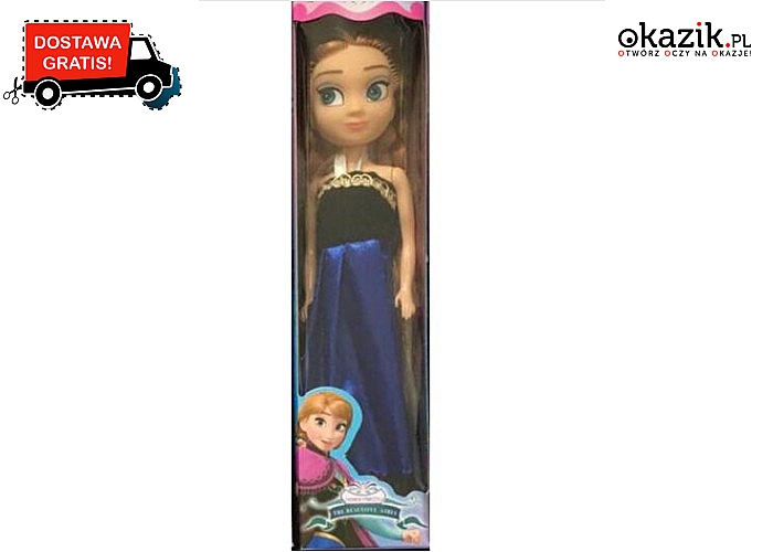 ELSA lub ANNA z kultowej Krainy Lodu w wersji lalki z ruchomymi stawami. Darmowa wysyłka