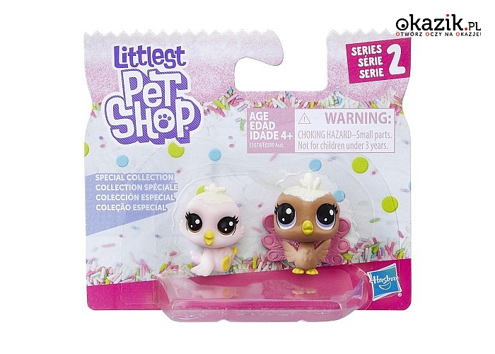 Hasbro: Littlest Pet Shop Lukrowe zwierzaki Birds dwupak
