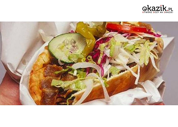 Już od 6 zł za KEBAB TRADYCYJNY (z kurczaka lub baraniny) w Leziz Kebab w samym Centrum