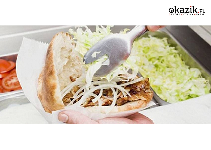 Już od 6 zł za KEBAB TRADYCYJNY (z kurczaka lub baraniny) w Leziz Kebab w samym Centrum