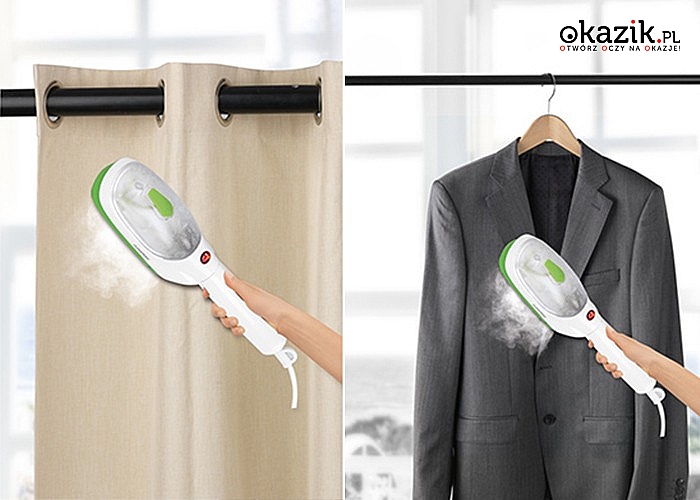 Żelazko parowe CLEANMAXX dla osób lubiących dobrze wyprasowane części garderoby