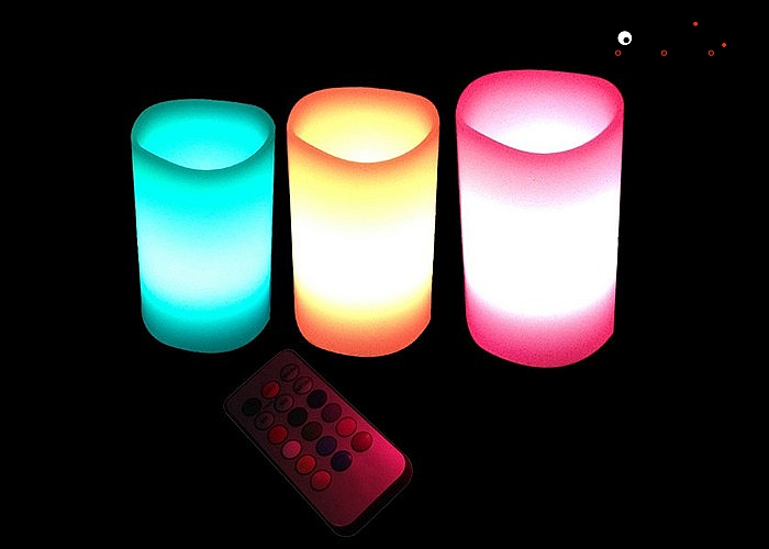 Świeczki LED z żywym płomieniem, które możesz uruchomić jednym przyciskiem i stworzyć miły nastrój w swoim pomieszczeniu