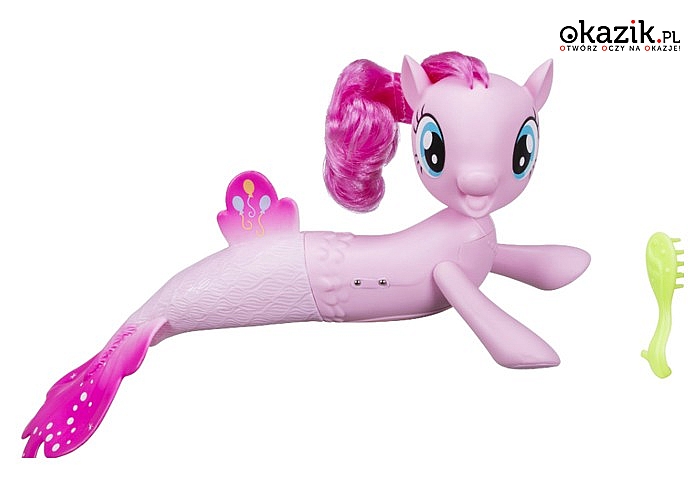 Pływająca zabawka PINKIE PIE z My Little Pony – sprawdź jak znakomicie radzi sobie w podwodnym świecie
