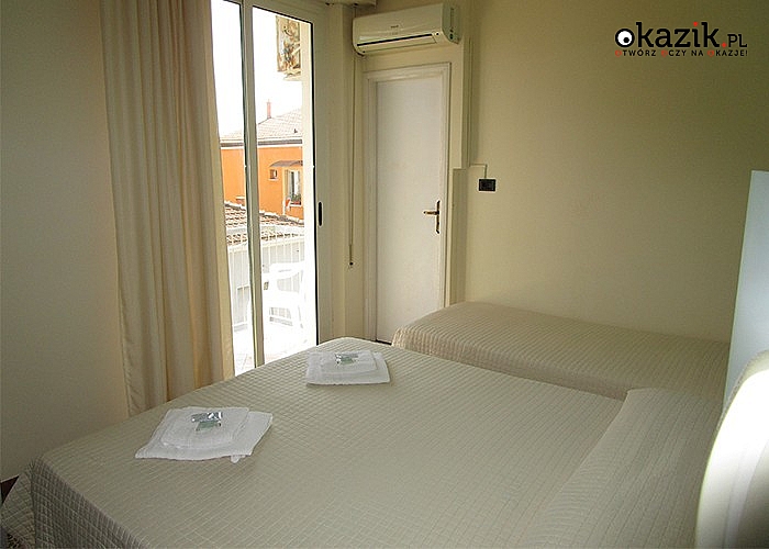 Piękne wakacje we Włoszech! Hotel Reale*** w Rimini! Pobyty z wyżywieniem! Doskonała lokalizacja! 250 m od plaży! Basen!