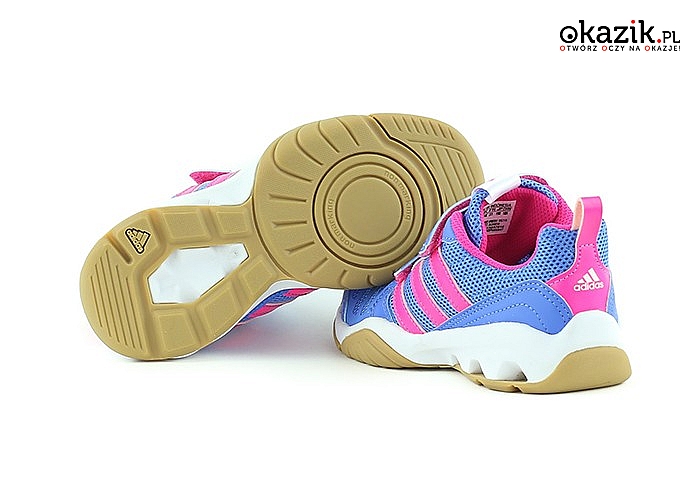 Buty dziecięce sportowe Adidas gotowe, aby ruszać do szkoły lub na boisko