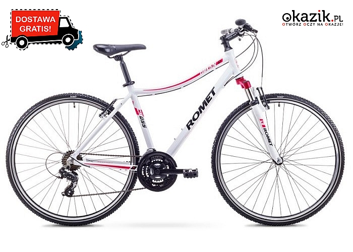 Rower crossowy Romet Orkan to komfortowy model, który doskonale sprawdzi się w zróżnicowanych warunkach terenowych
