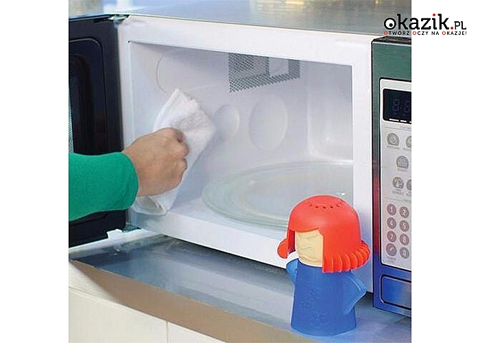 Czyścik do mikrofalówki „ZŁA MAMA”! Dzięki temu urządzeniu mycie kuchenki nie sprawi Ci już żadnych problemów!