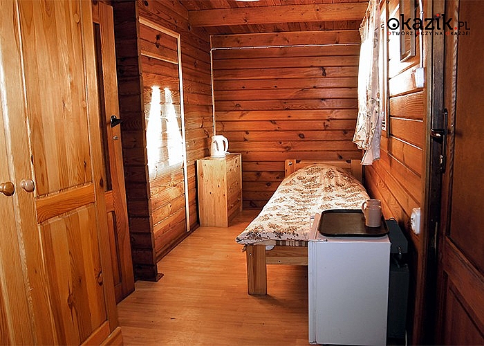 Wiosenny wypoczynek na mazurach: komfortowe domki dla kilku osób. Ośrodek wypoczynkowy SASEK, Kobyłocha. (od 246,50 zł)
