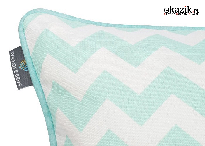 Eleganckie poduszki dekoracyjne We Love Beds, które sprawdzą się w każdej aranżacji!  Najwyższej jakości tkanina!