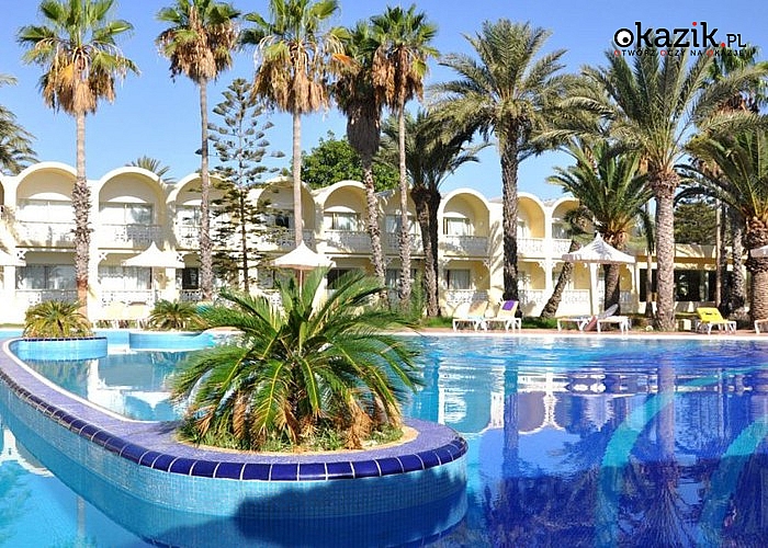 Gorąca Tunezja! HOTEL TEJ MARHABA Sousse! 8-dniowy pobyt z wyżywieniem nad rajską plażą i ciepłym morzem