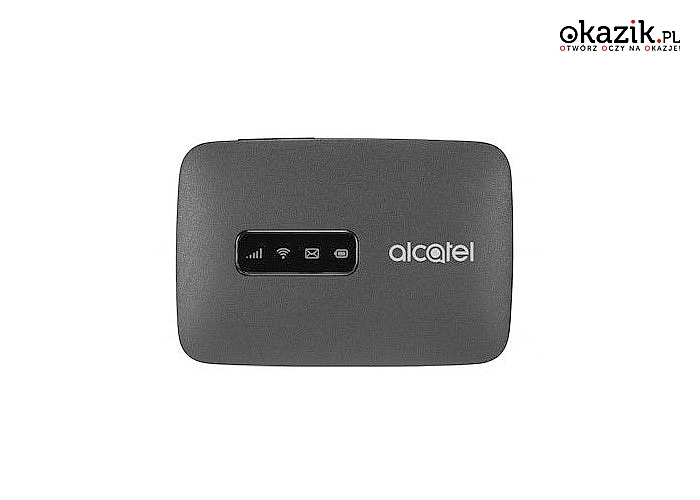 Router mobilny Alcatel LinkZone! Łatwy w obsłudze! Obsługa sieci 4G LTE! Do 15 urządzeń jednocześnie!