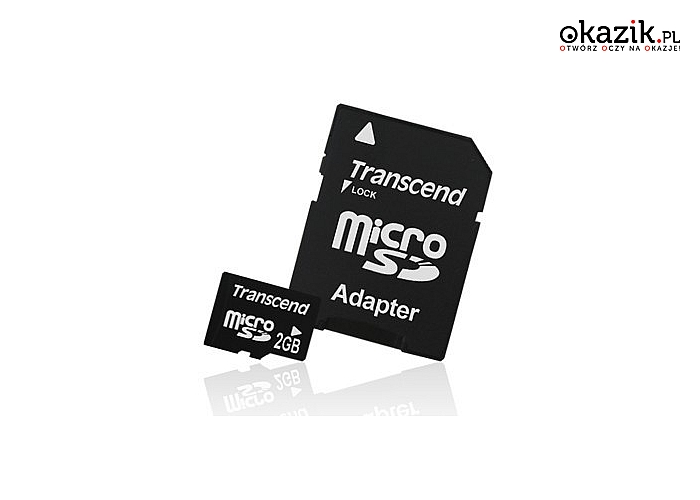 Transcend: microSD 2GB + adapter