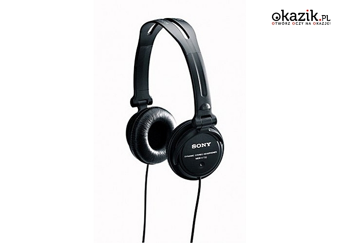 Sony: Słuchawki MDR-V150 Black