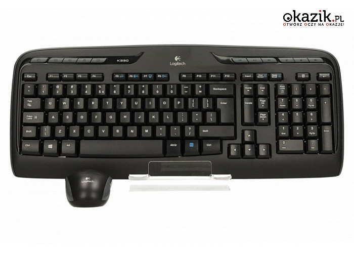 Logitech: MK330 Bezprzewodowy zestaw klawiatura i mysz 920-003999