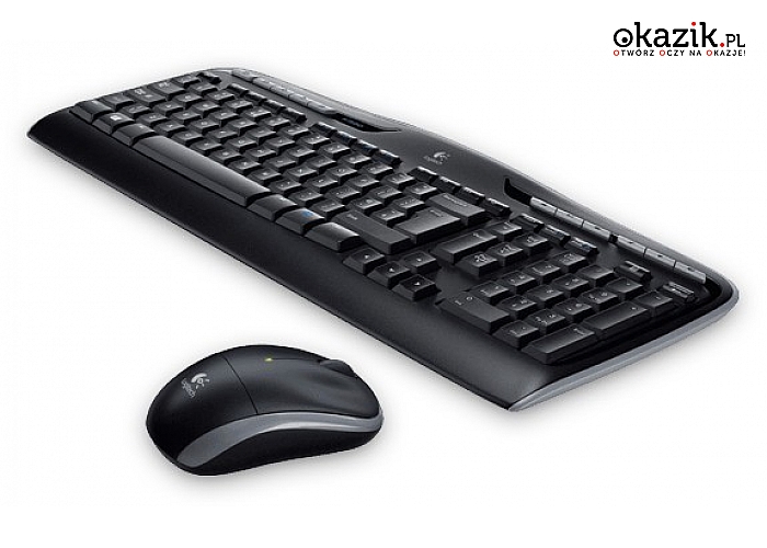 Logitech: MK330 Bezprzewodowy zestaw klawiatura i mysz 920-003999