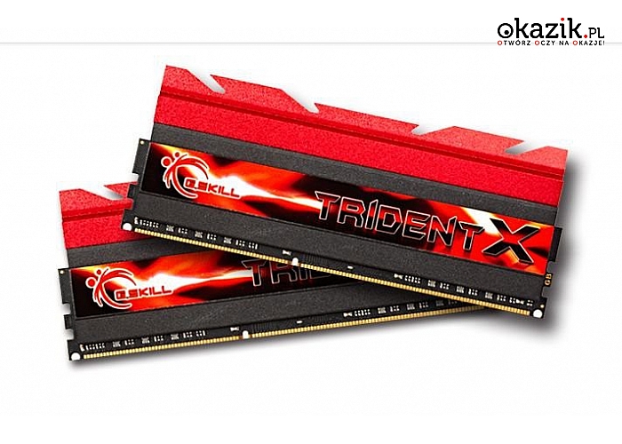 G.SKILL: DDR3 16GB (2x8GB) TridentX 2133MHz CL9 XMP