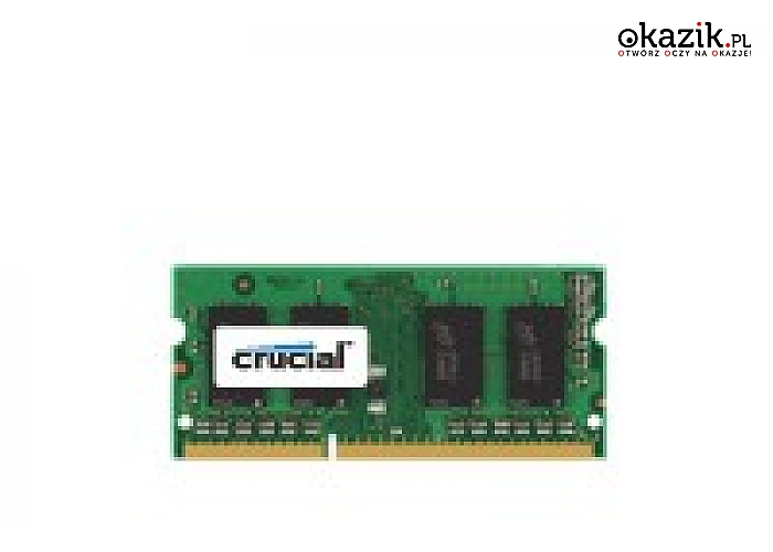 Crucial: DDR3 SODIMM 4GB/1600 CL11 LV