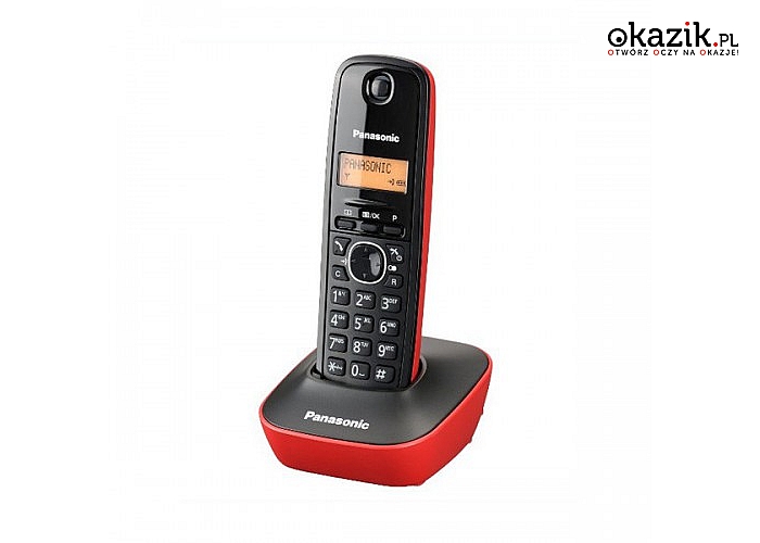 Телефон panasonic kx tg1611ruh серый аон caller id 12 мелодий звонка подсветка дисплея поиск трубки