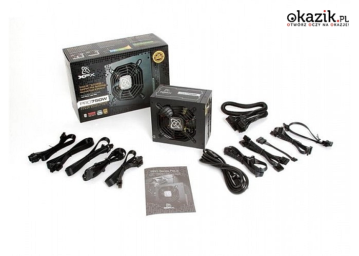 XFX: Black Edition XTR 750W Full Modular (80+ Gold, 4xPEG, 135mm, Single Rail)