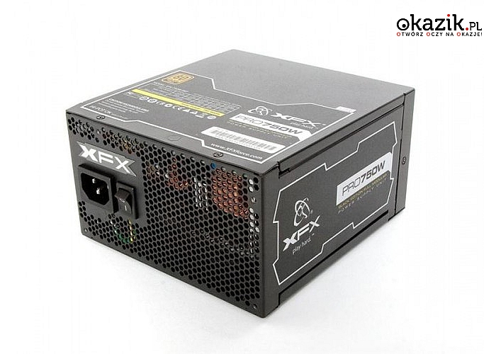 XFX: Black Edition XTR 750W Full Modular (80+ Gold, 4xPEG, 135mm, Single Rail)