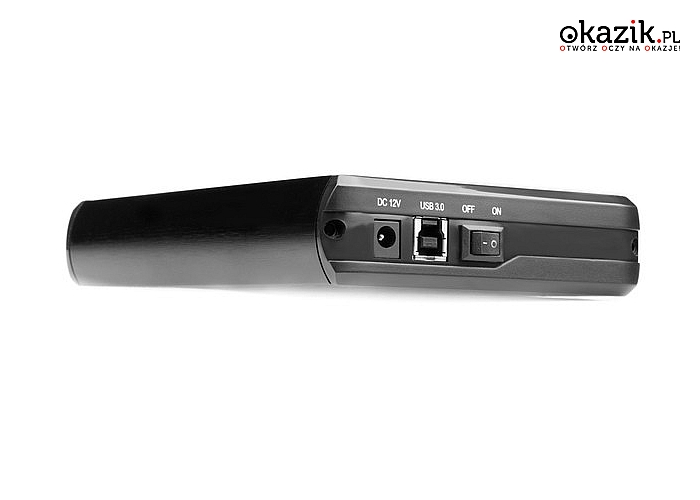 NATEC: Obudowa HDD 3.5'' RHINO USB 3.0 (Sata) Aluminium