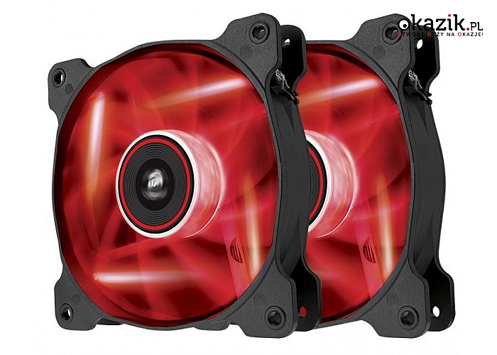 Corsair: Fan AF120 LED Red