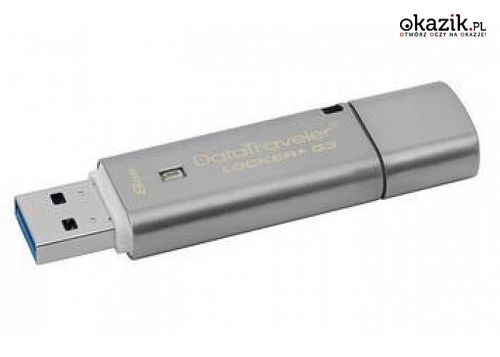 Kingston: Data Traveler Locker G3 8GB USB 3.0 Data Security