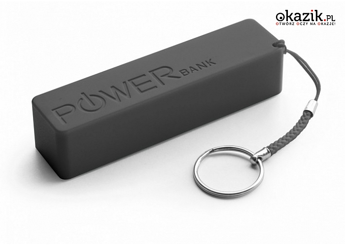 Esperanza: EXTREME POWER BANK QUARK 2000mAh CZARNY